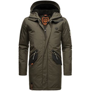 Zimní kabát / pánská zimní dlouhá bunda Ragaan Stone Harbour - ANTRACITE Velikost: XL