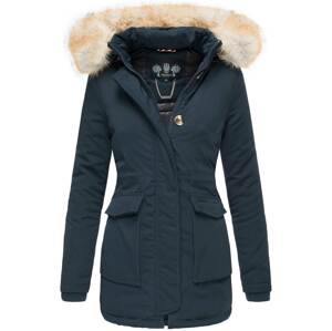 Dámská zimní bunda s kapucí Schneeengel Navahoo - BLUE Velikost: S