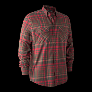 Lovecká košile Deerhunter Marvin S Barva: Red Check, Velikost: 41/42
