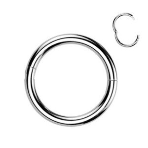 Šperky4U Piercing segment kruh TITAN, 1,2 x 8 mm - TIT1336-1208