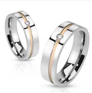 Šperky4U Dámský ocelový prsten - velikost 55 - OPR1475-55