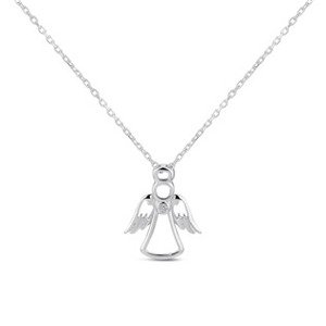 NUBIS® Stříbrný náhrdelník andílek - NB-2345