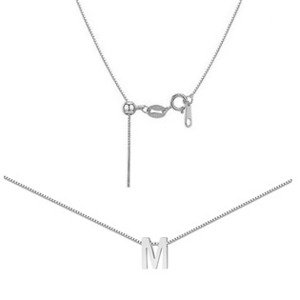 Šperky4U Ocelový náhrdelník PÍSMENO - OPD0338-M