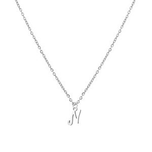 Šperky4U Ocelový náhrdelník, písmeno - OPD0339-N